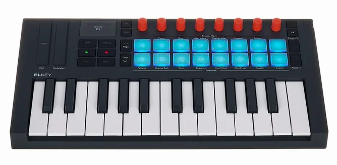 Novation FLkey 2 Mini 25, vy 2