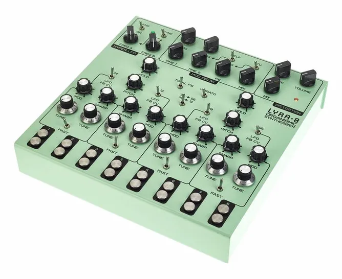 SOMA Lyra-8 Green framifrån mot vit bakgrund