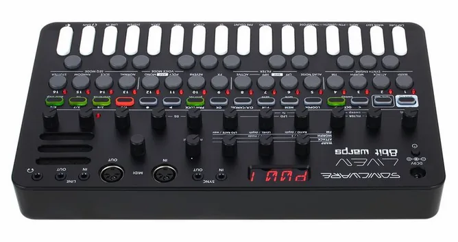 Sonicware LIVEN 8bit warps, vy 4