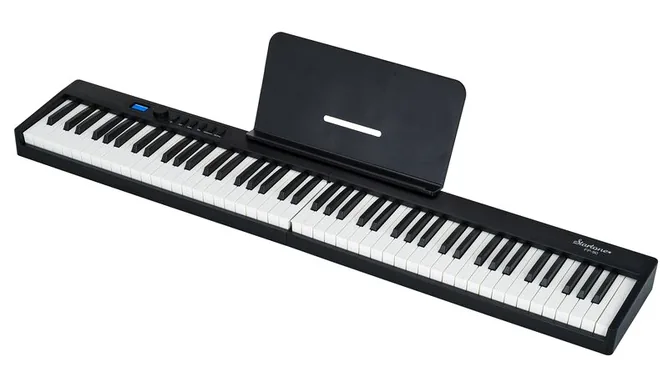 Startone FP-90 Folding Piano framifrån mot vit bakgrund