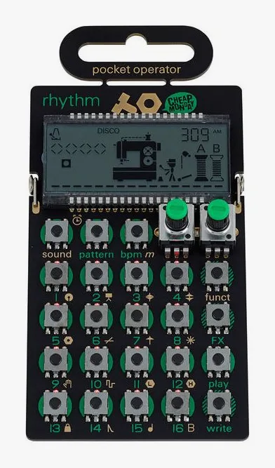 Teenage Engineering PO-12 rhythm, vy 2