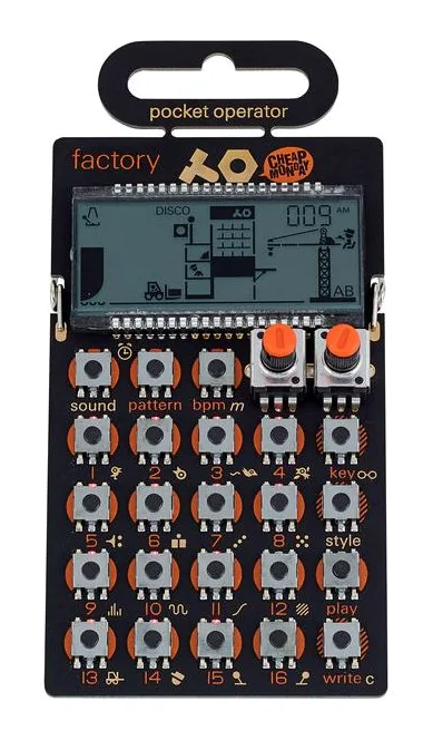 Teenage Engineering PO-16 factory, vy 2