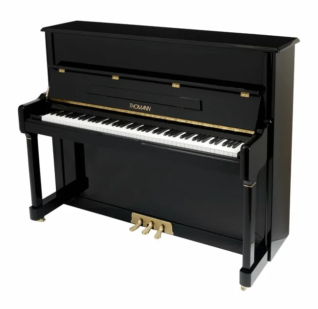 Thomann UP 123 E/P Piano framifrån mot vit bakgrund