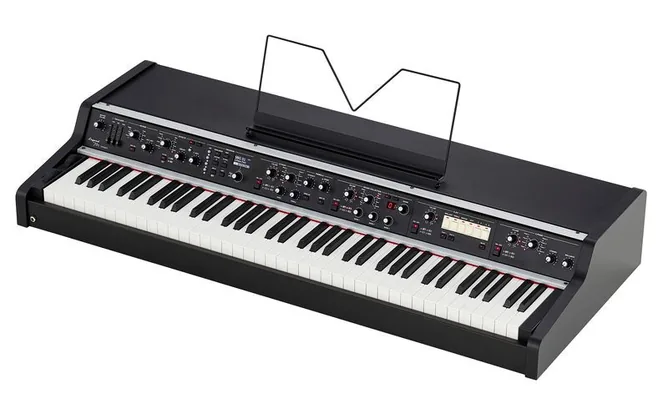 Viscount Legend `70s Compact EX framifrån mot vit bakgrund