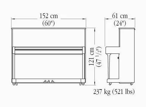 Yamaha b3 PWH, vy 4