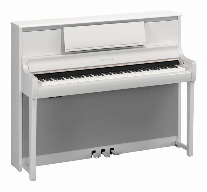 Yamaha CSP-295 PWH framifrån mot vit bakgrund