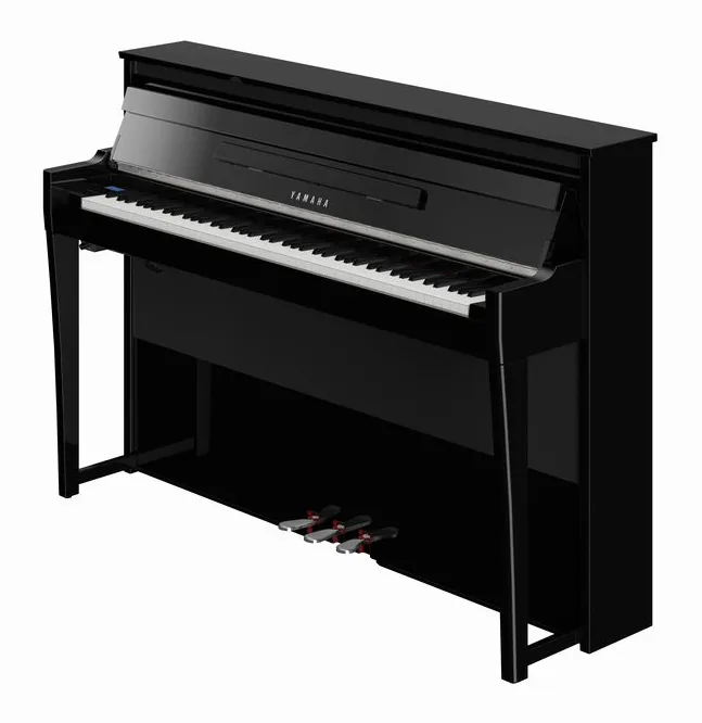 Yamaha NU1XA Avant Grand framifrån mot vit bakgrund