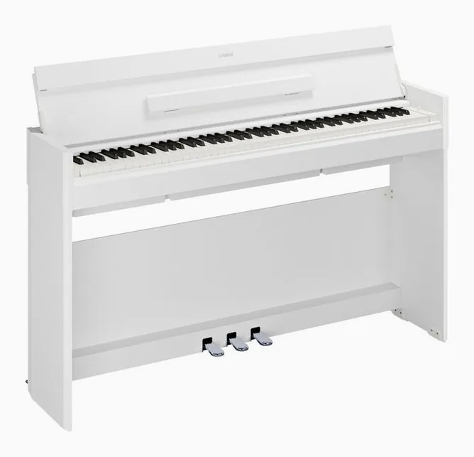 Yamaha YDP-S56 WH Arius framifrån mot vit bakgrund