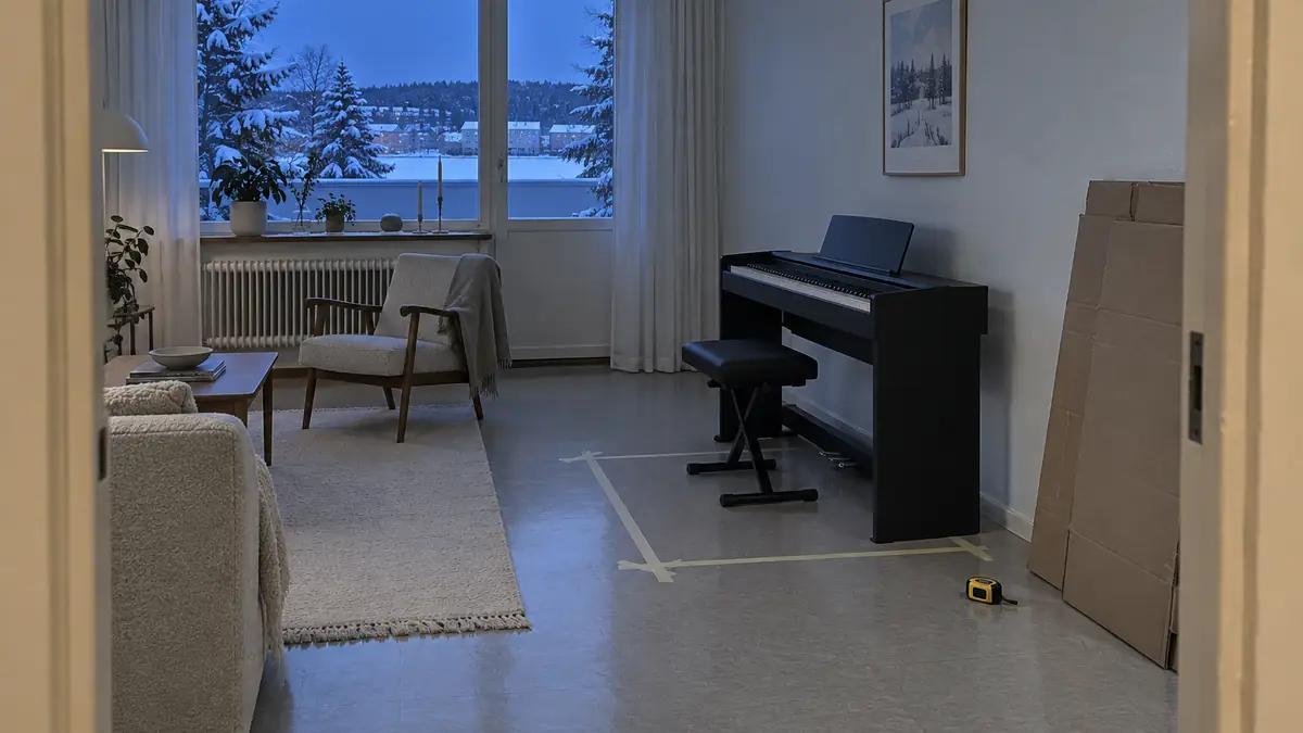 Digitalpiano för nybörjare: vad ni ska mäta innan ni väljer