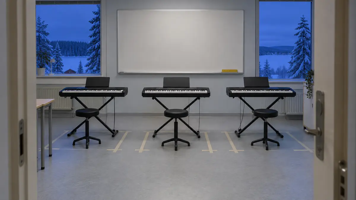 Keyboards för hem och lektion