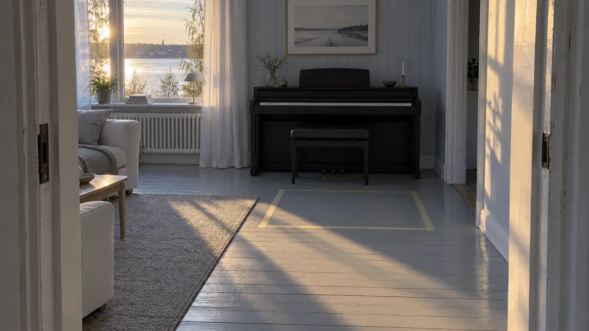 En möbel som stannar